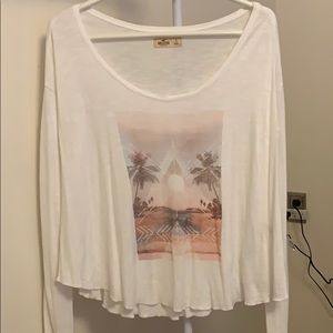 Graphic long sleeve tee